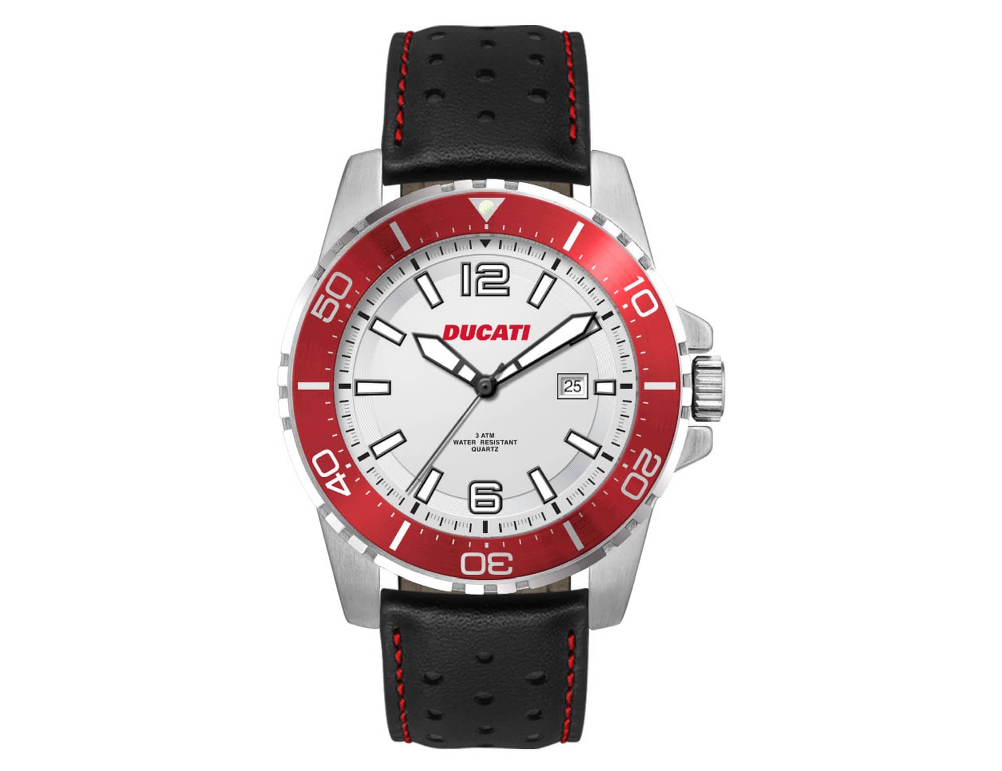 Alternative view of Sports Watch, Leather or Silicone Strap