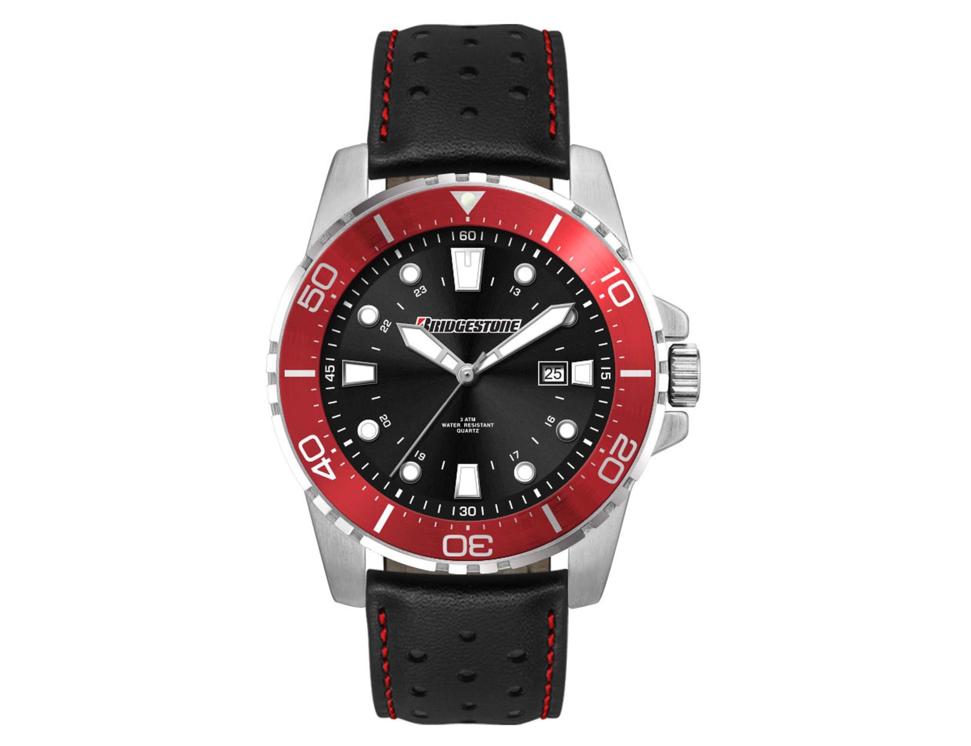 Alternative view of Sports Watch, Leather or Silicone Strap