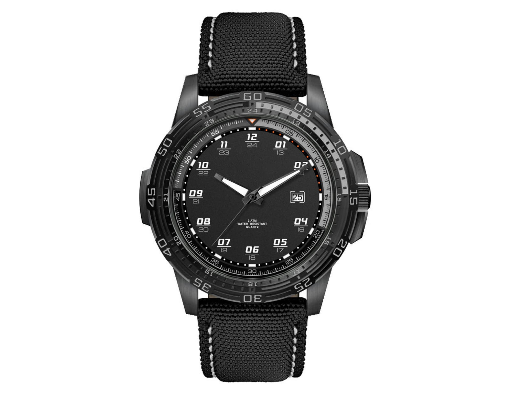 Alternative view of Sports Watch, rPET Strap