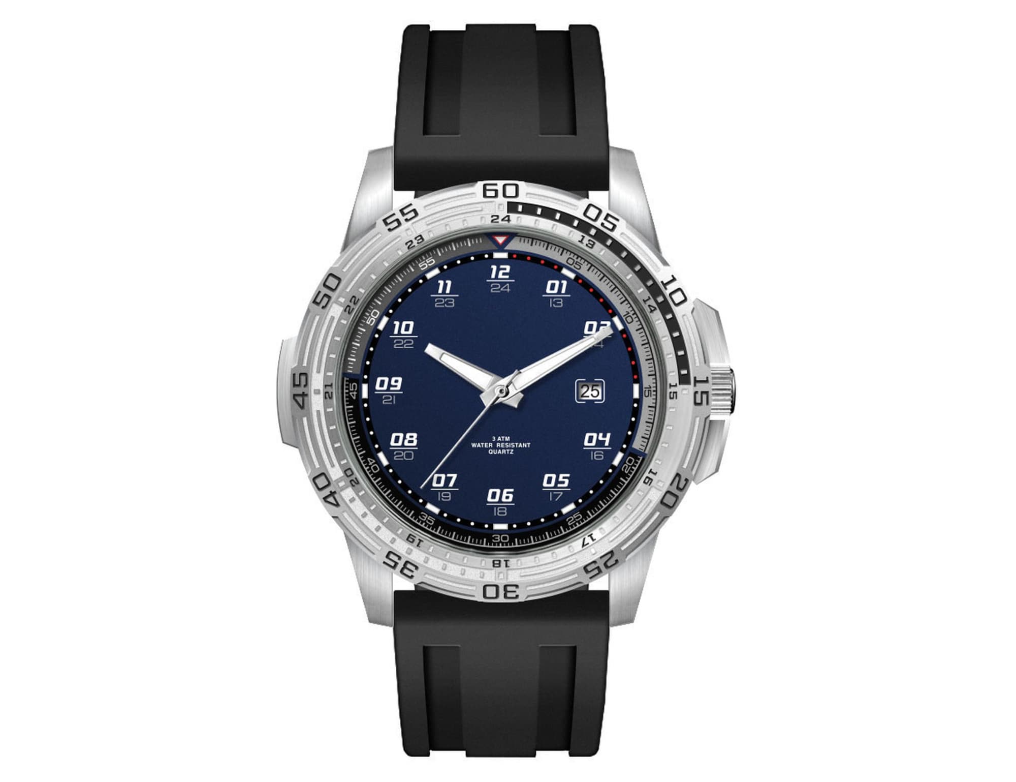 Alternative view of Sports Watch, Silicone Strap