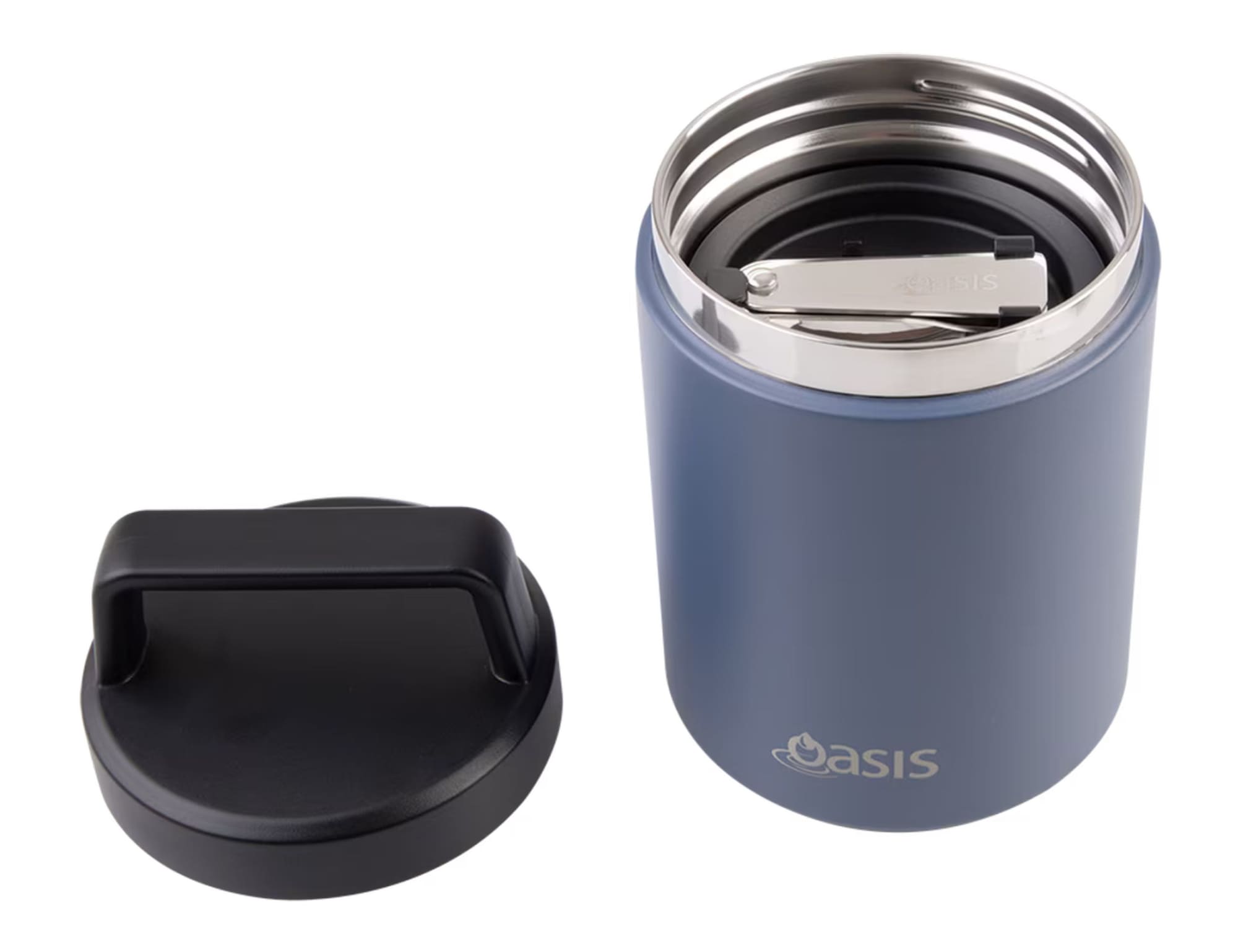 Oasis 480ml Vacuum Food Flask with Spoon