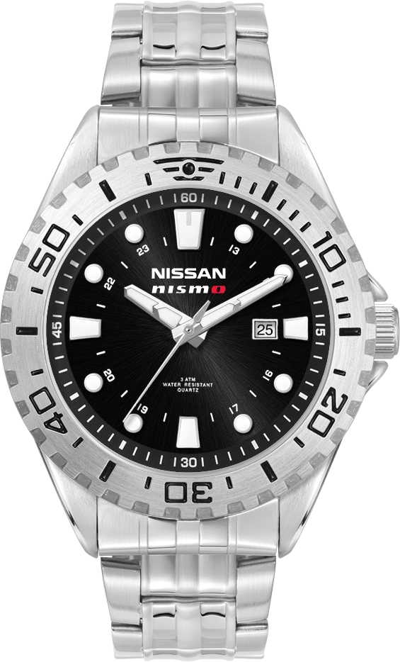 Watch, Mens – Stainless Steel Band
