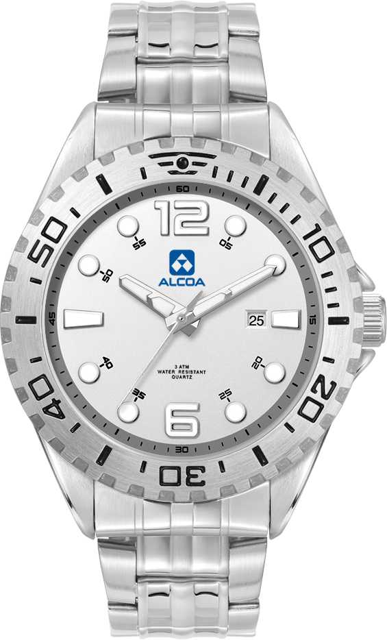 Watch, Mens – Stainless Steel Band
