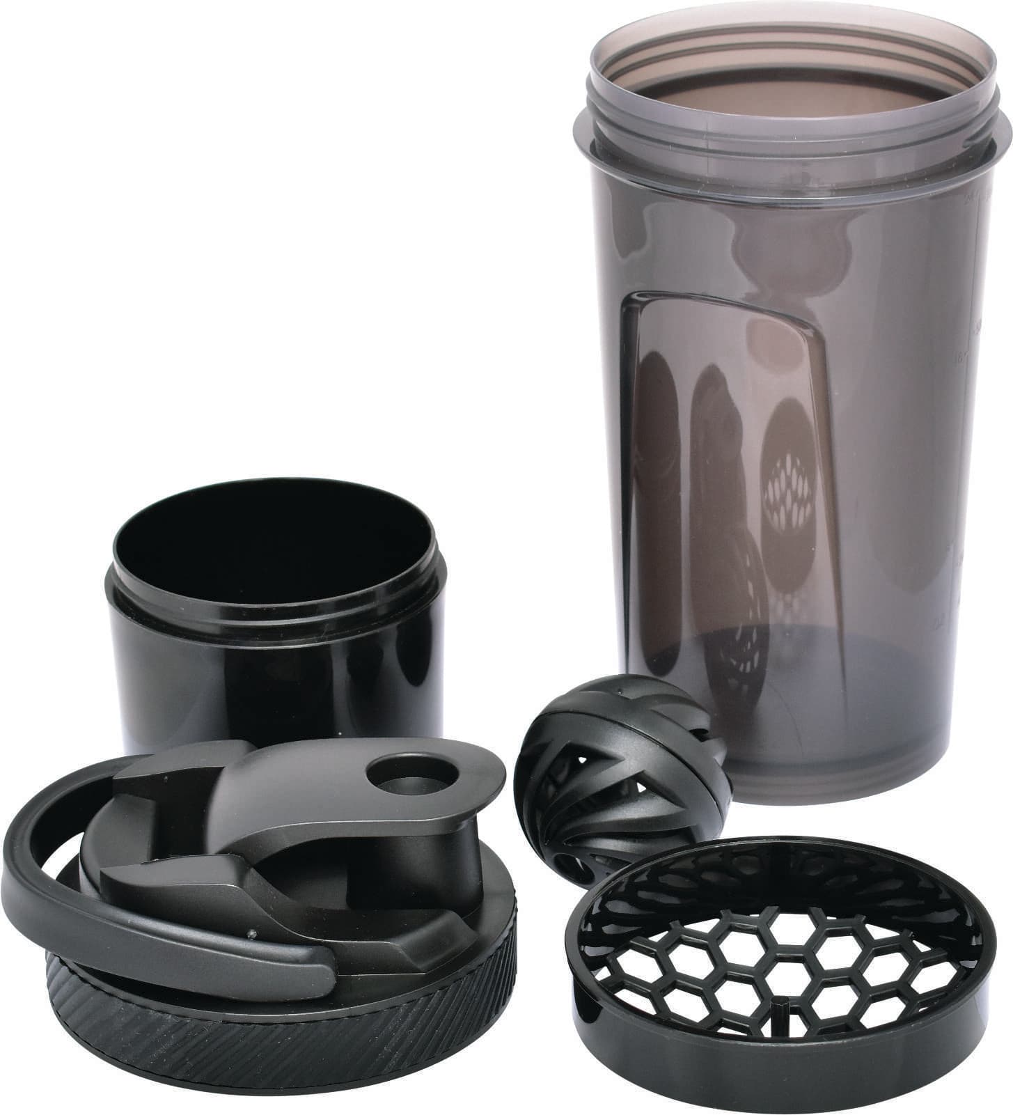 Shaker-Pro Sports Bottle, Black