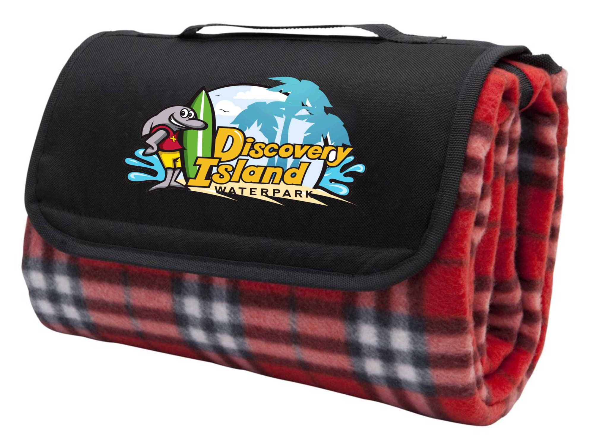 Alternative view of Antigua Picnic Rug, Red Check