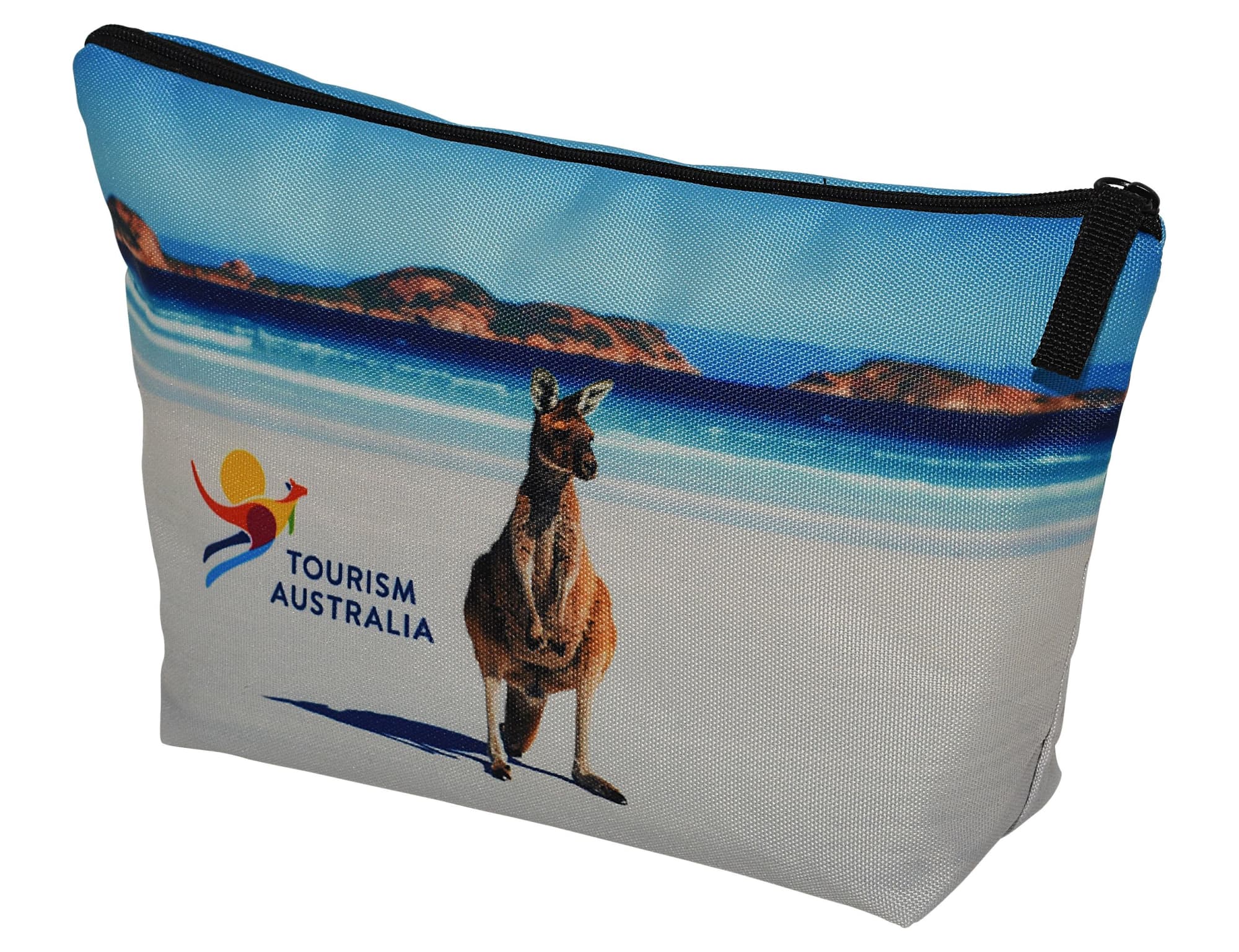 Alternative view of Spectra rPET Toiletry/Makeup Bag 17cm x 27cm x 8.5cm