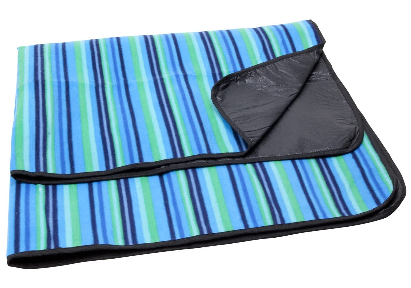 Alternative view of Jamaica Picnic Rug, Blue Stripe