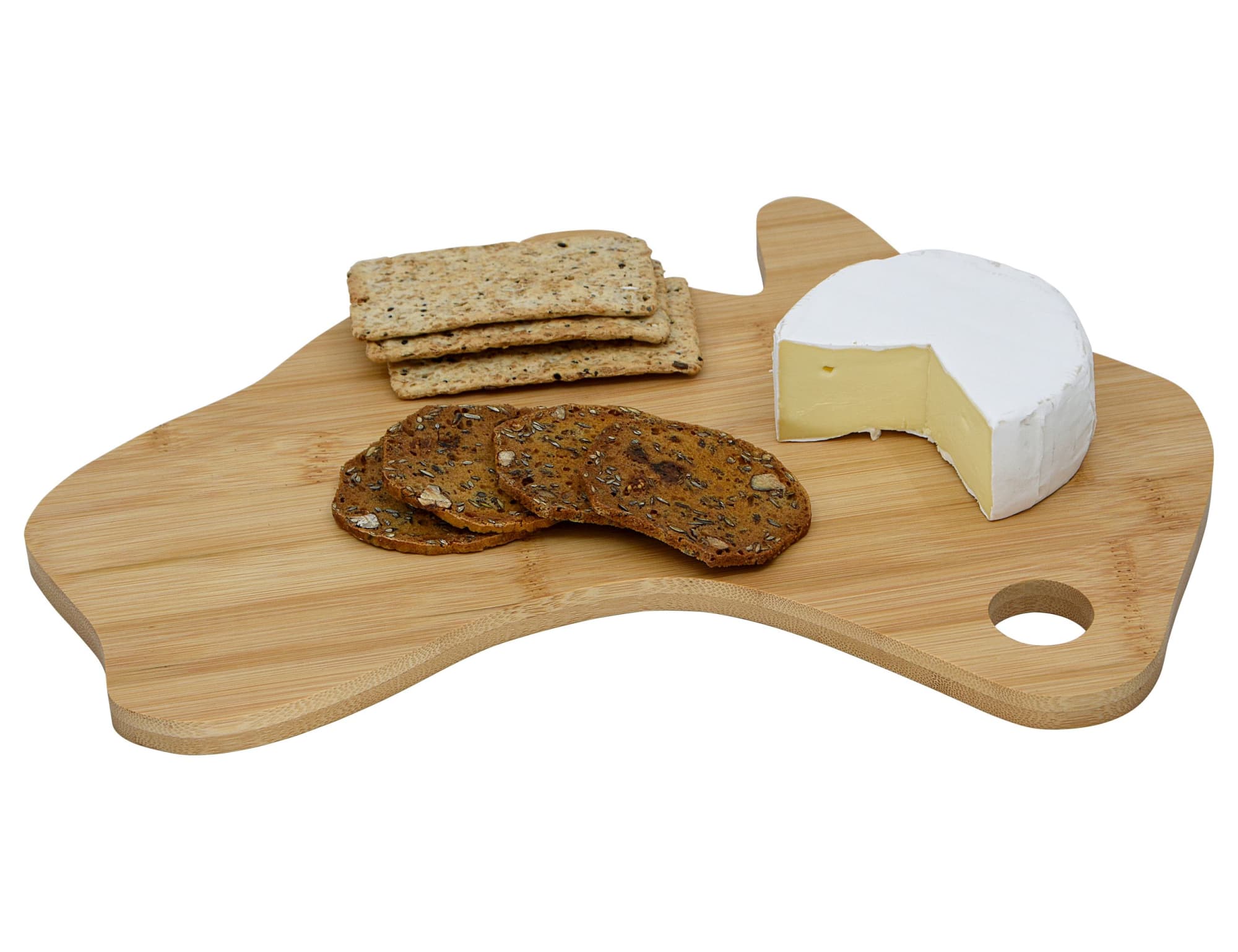 Alternative view of Down Under Cheese Board