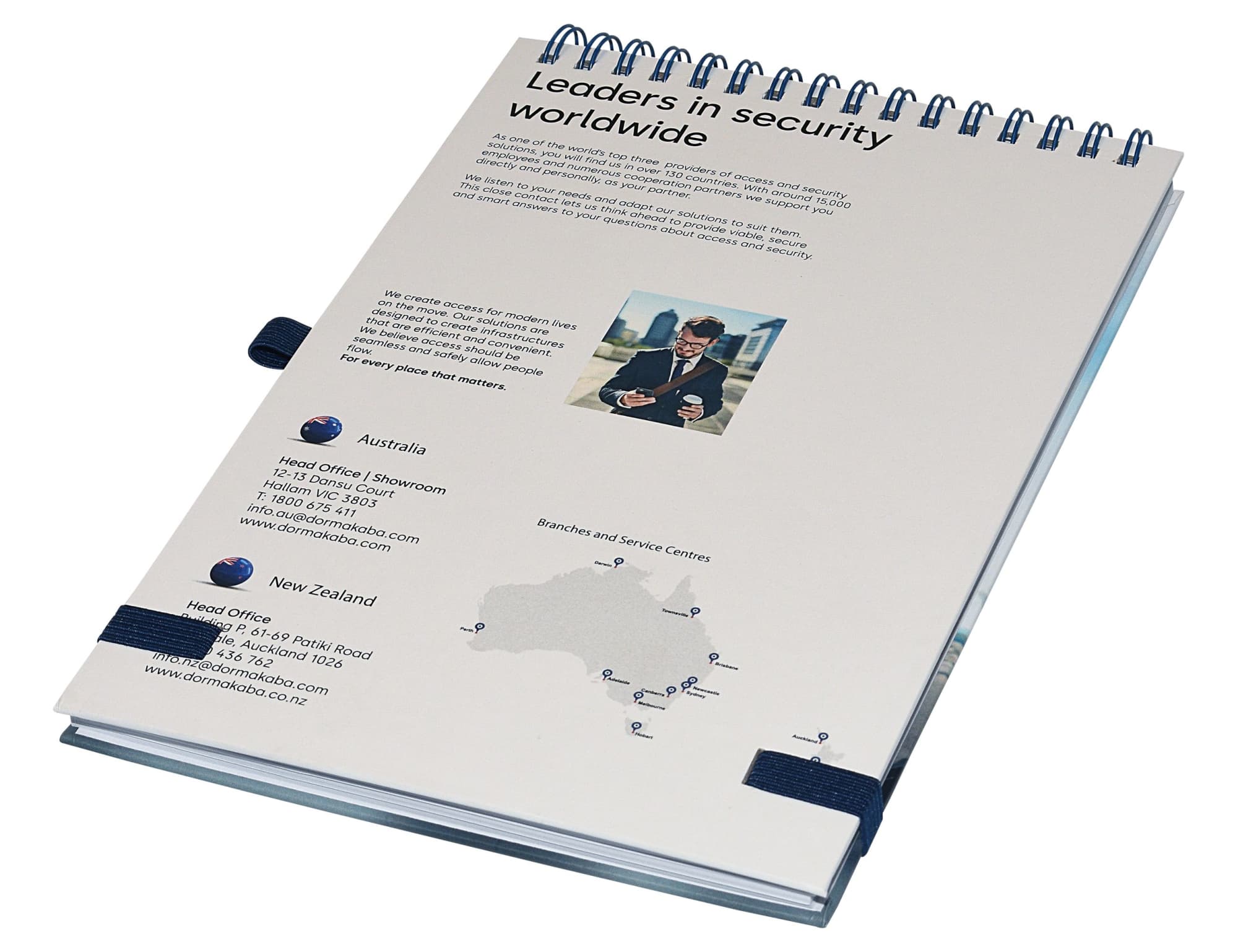 Alternative view of Designa Wiro A5 Top Bound Notebook