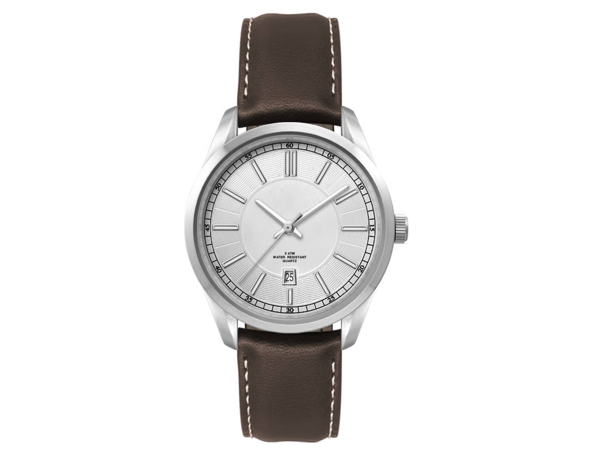 Alternative view of Ladies Casual Dress Watch, Leather Strap