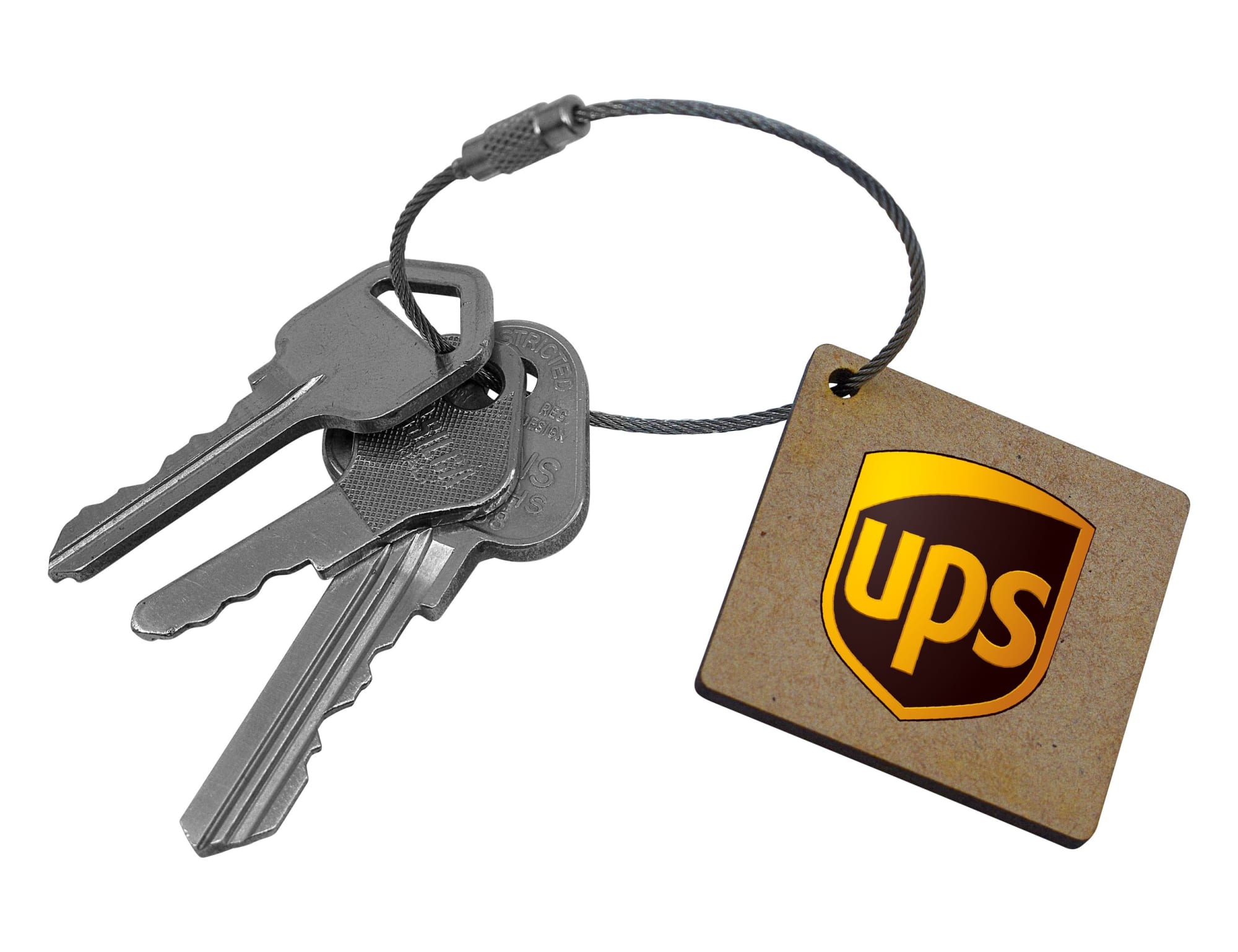 Byron Keyring – QR Code