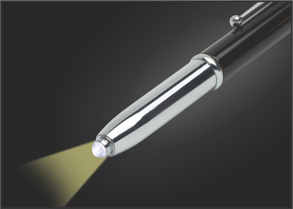 3-Way Stylus Pen & Torch (See P45)