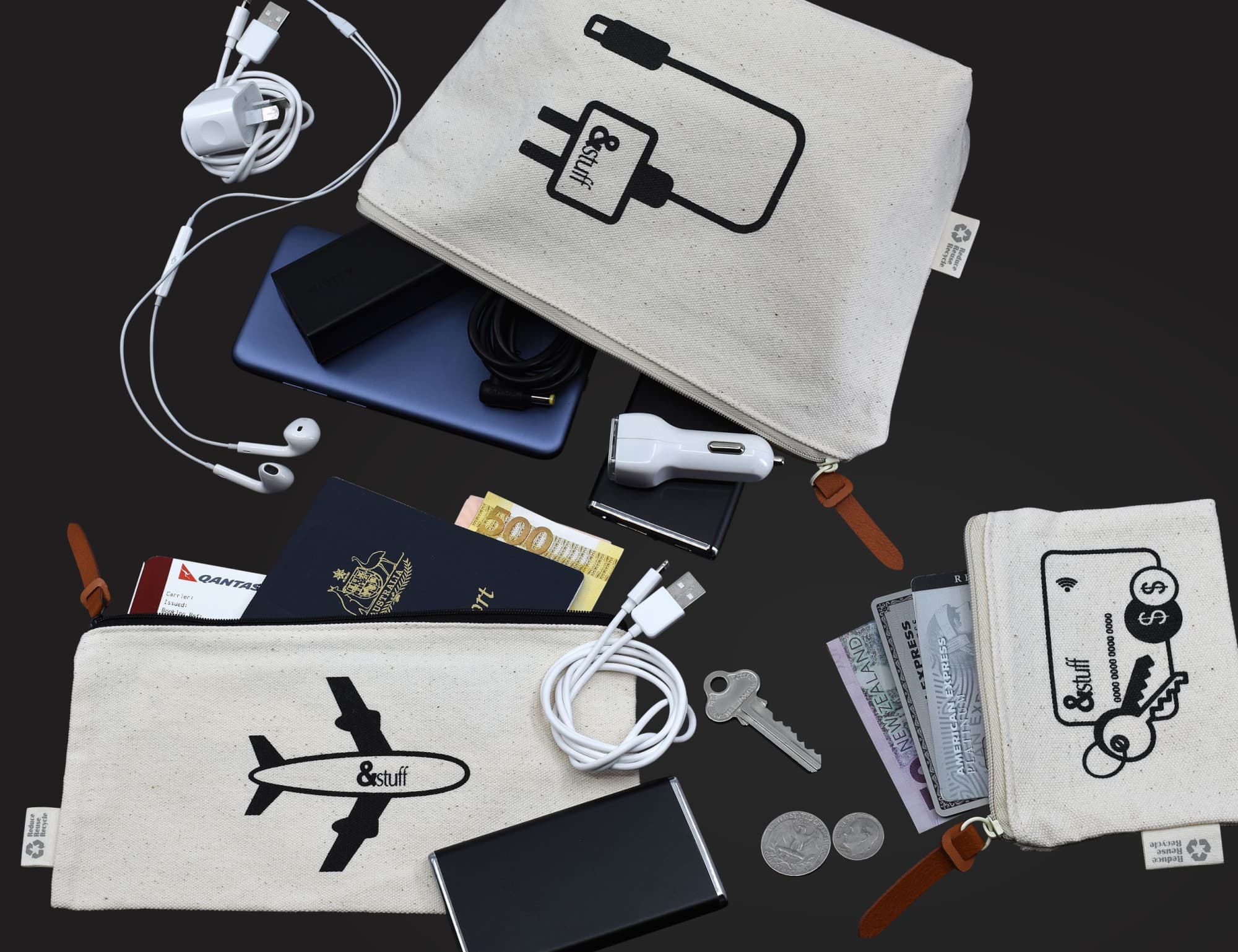 Calico Travel Set