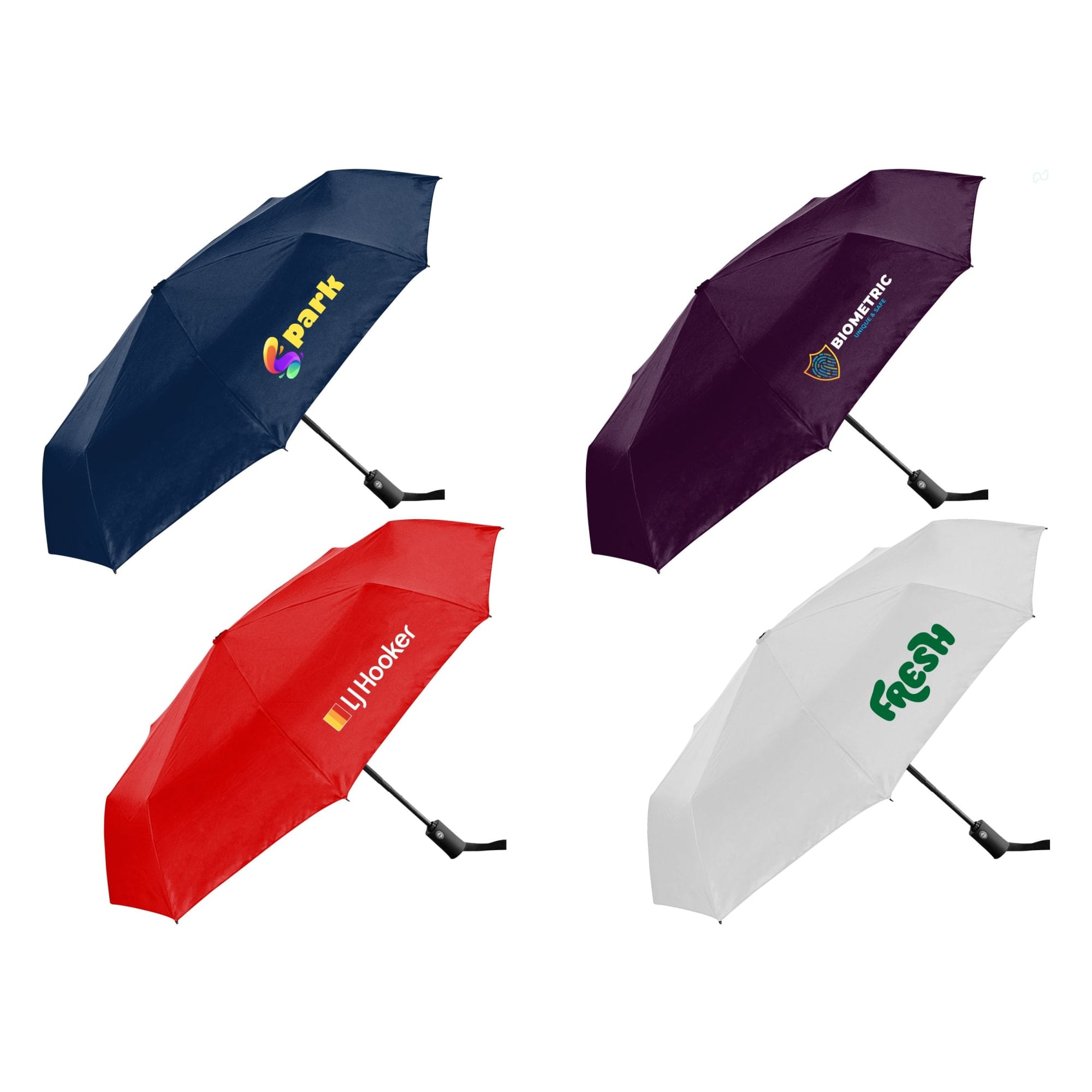 Alternative view of Como Fold-Up Umbrella