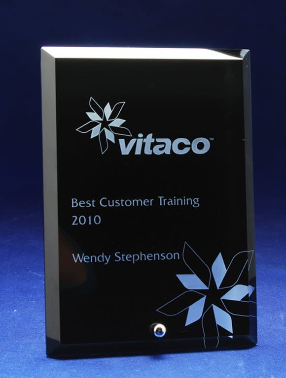 10mm Glass-Rectangle - Laser Engraved