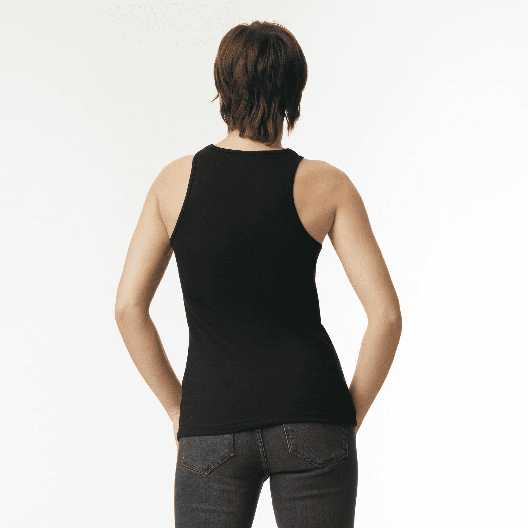 American Apparel CVC Womens Racerneck Tank