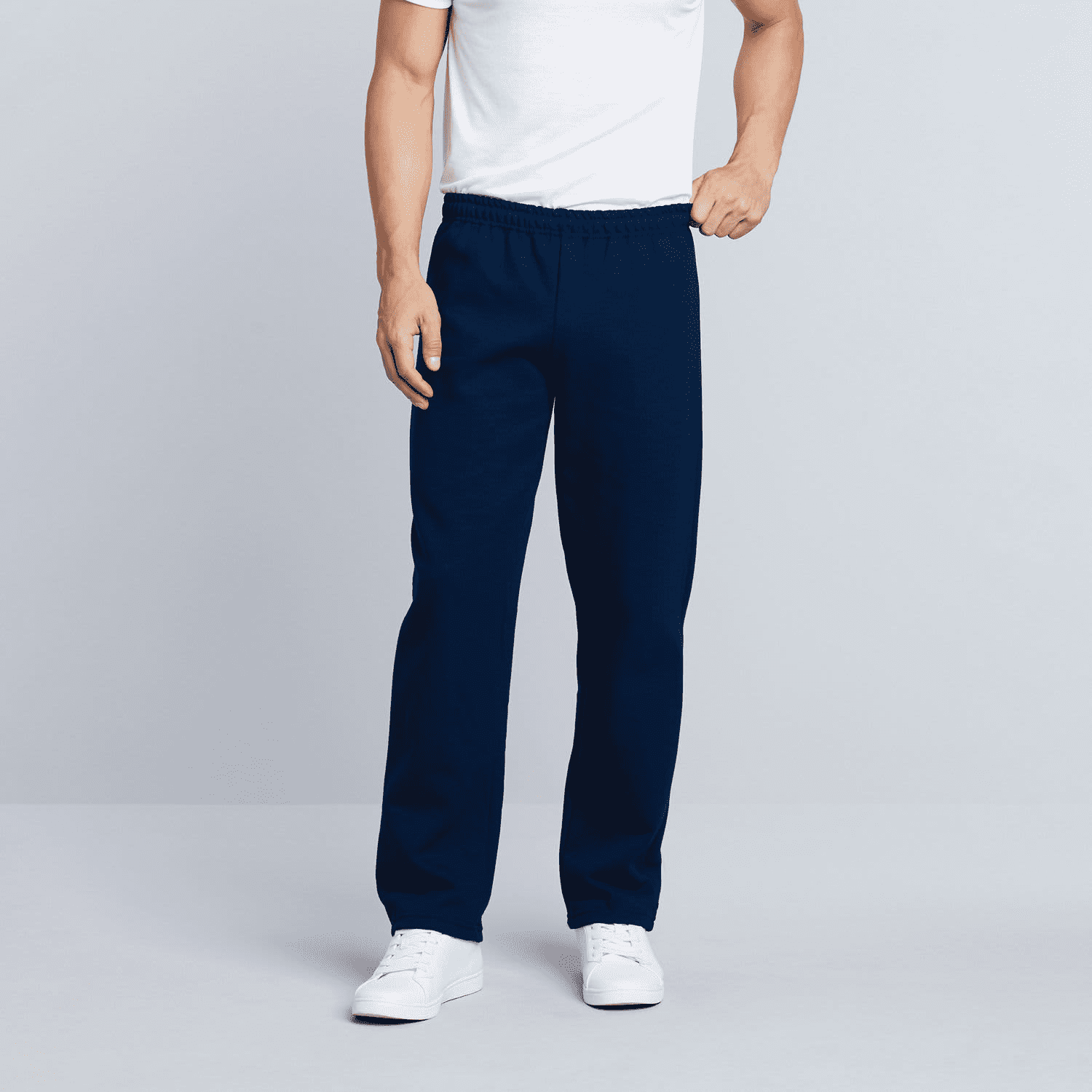 Heavy Blend Adult Open Bottom Sweatpants