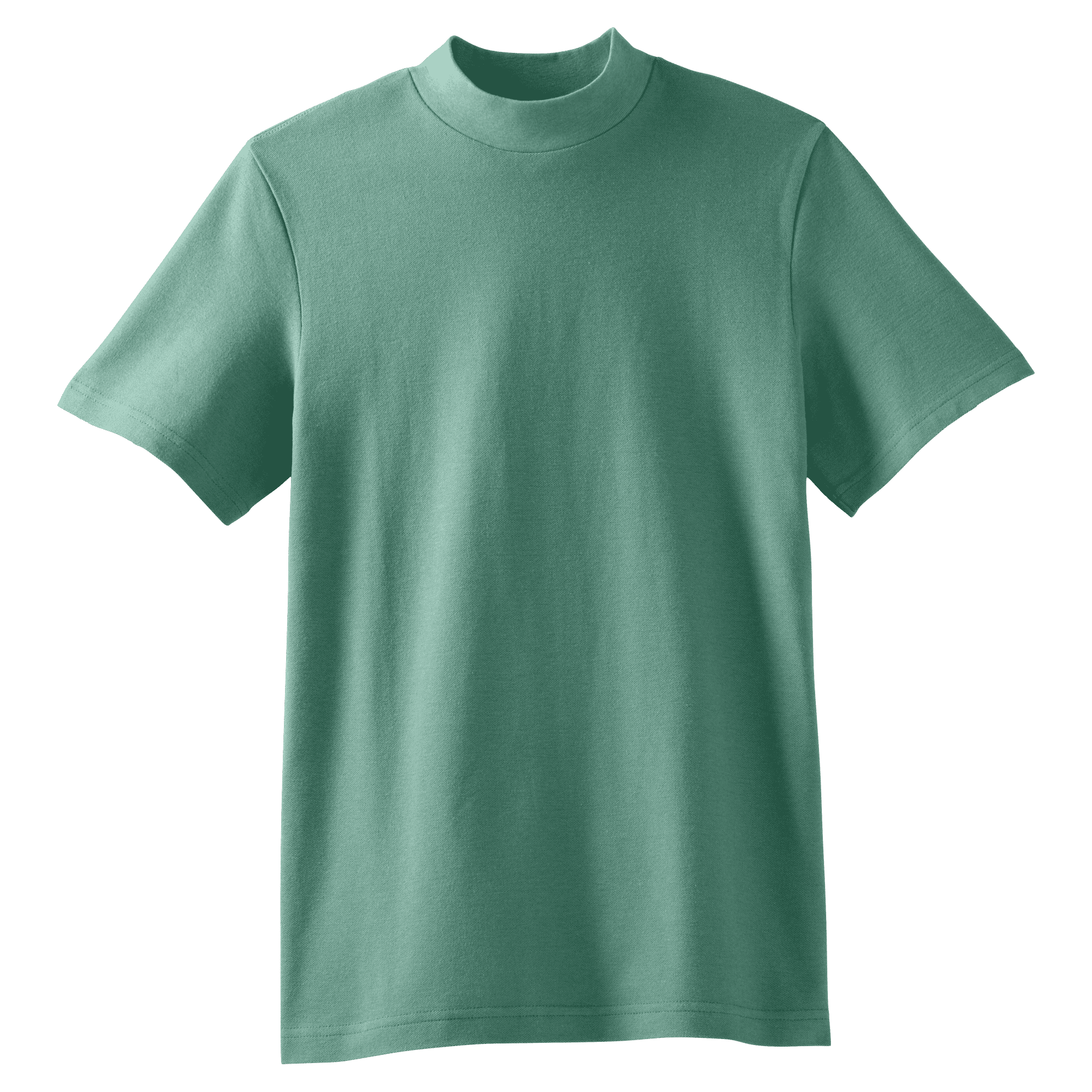 American Apparel Unisex Pique Mockneck