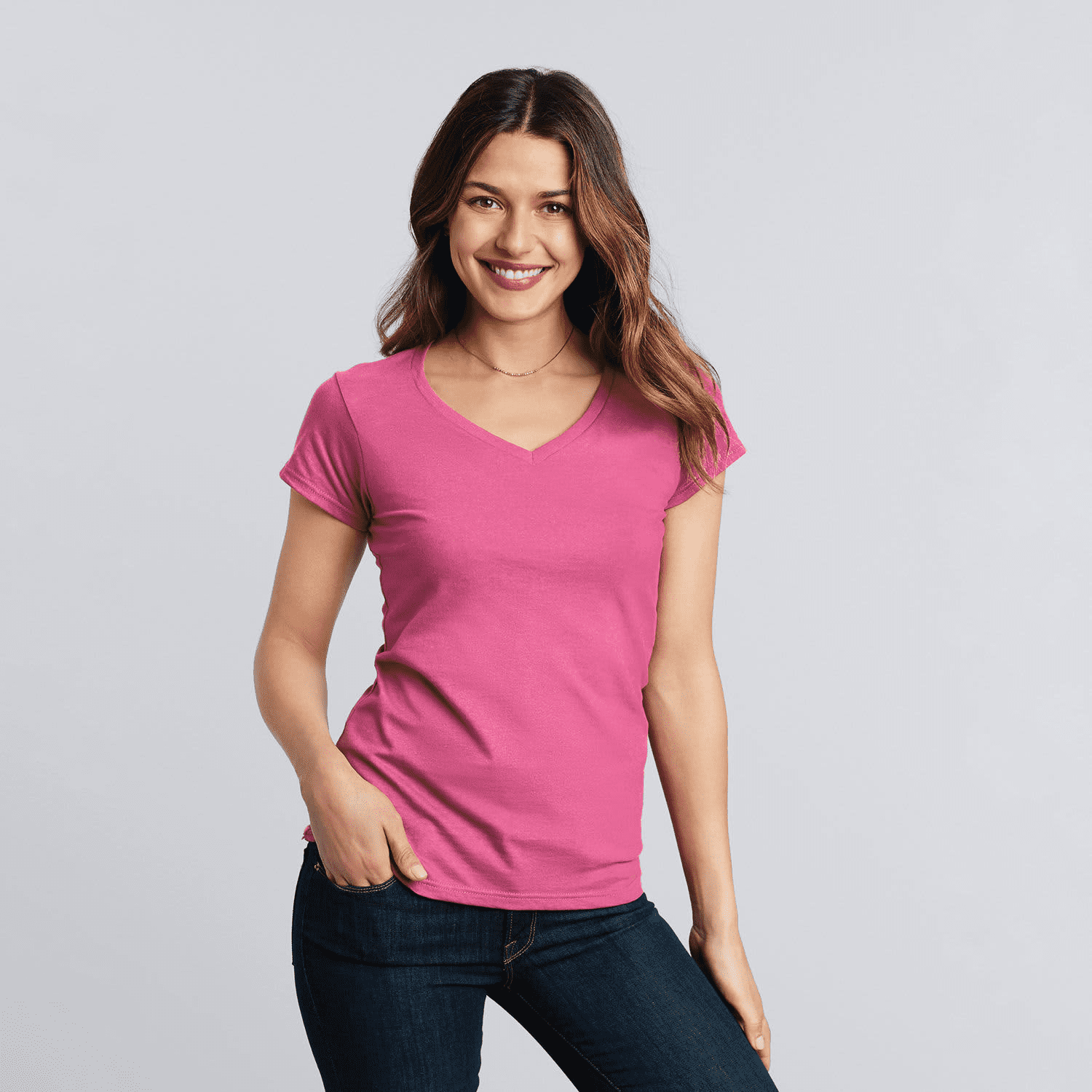 Softstyle Ladies' V-Neck T-Shirt
