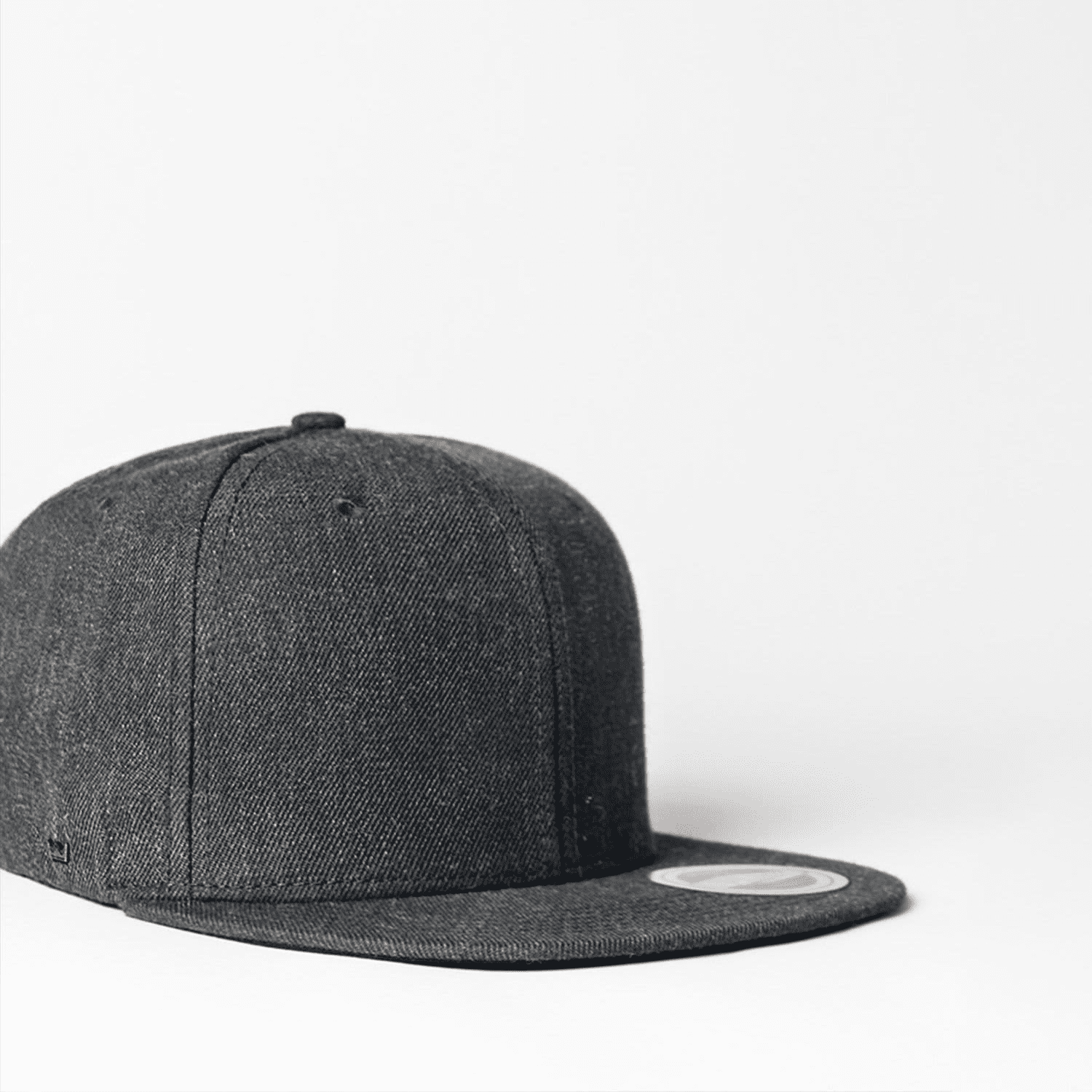 Flat Peak 6 Panel Fitted Adults -