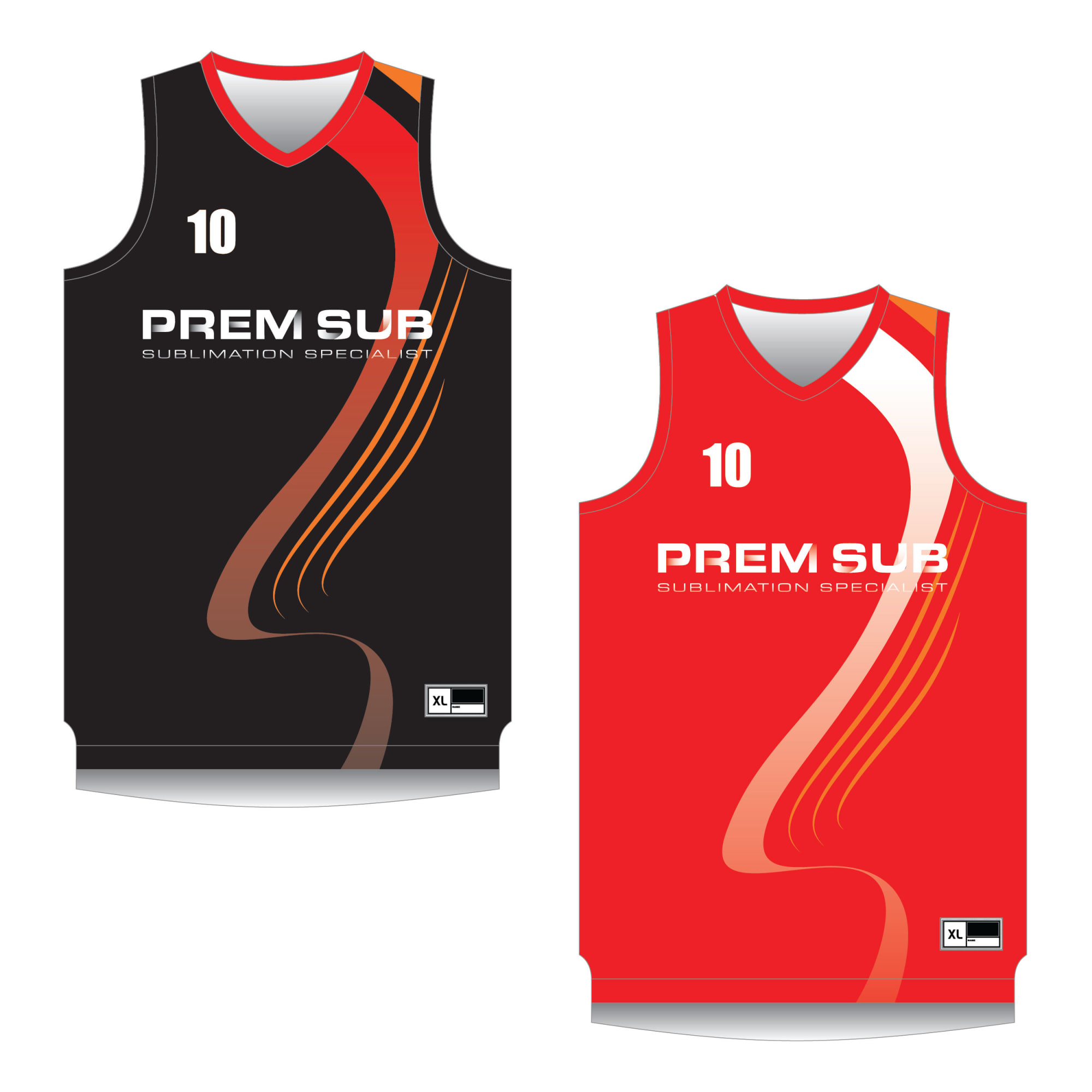 Basketball Singlet Standard Reversible