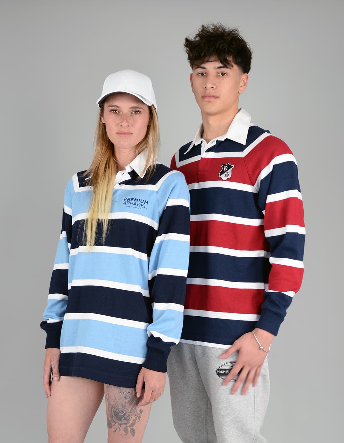 Off-Field Poly/Cotton LS Knitted Rugby Jersey