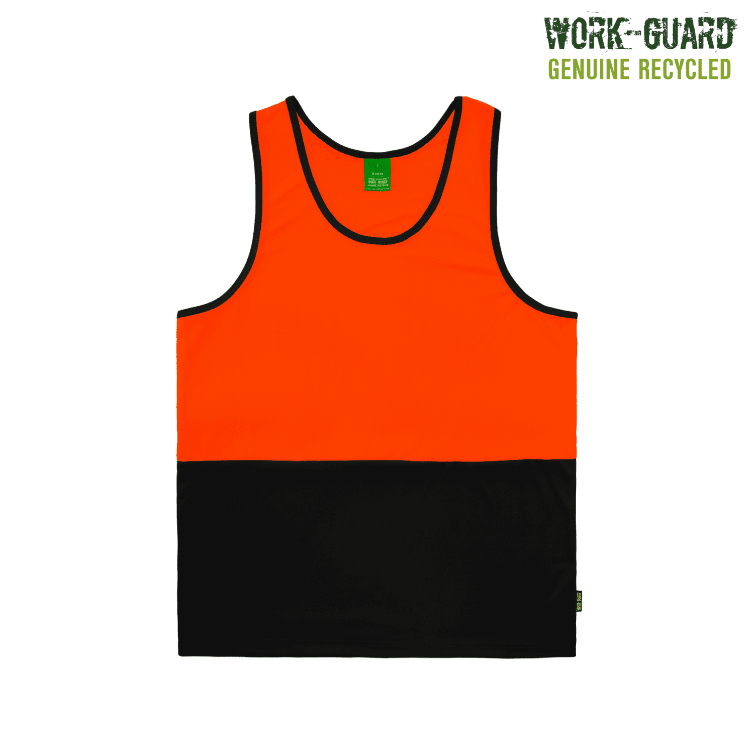 Work-Guard Recycled Hi Vis Singlet