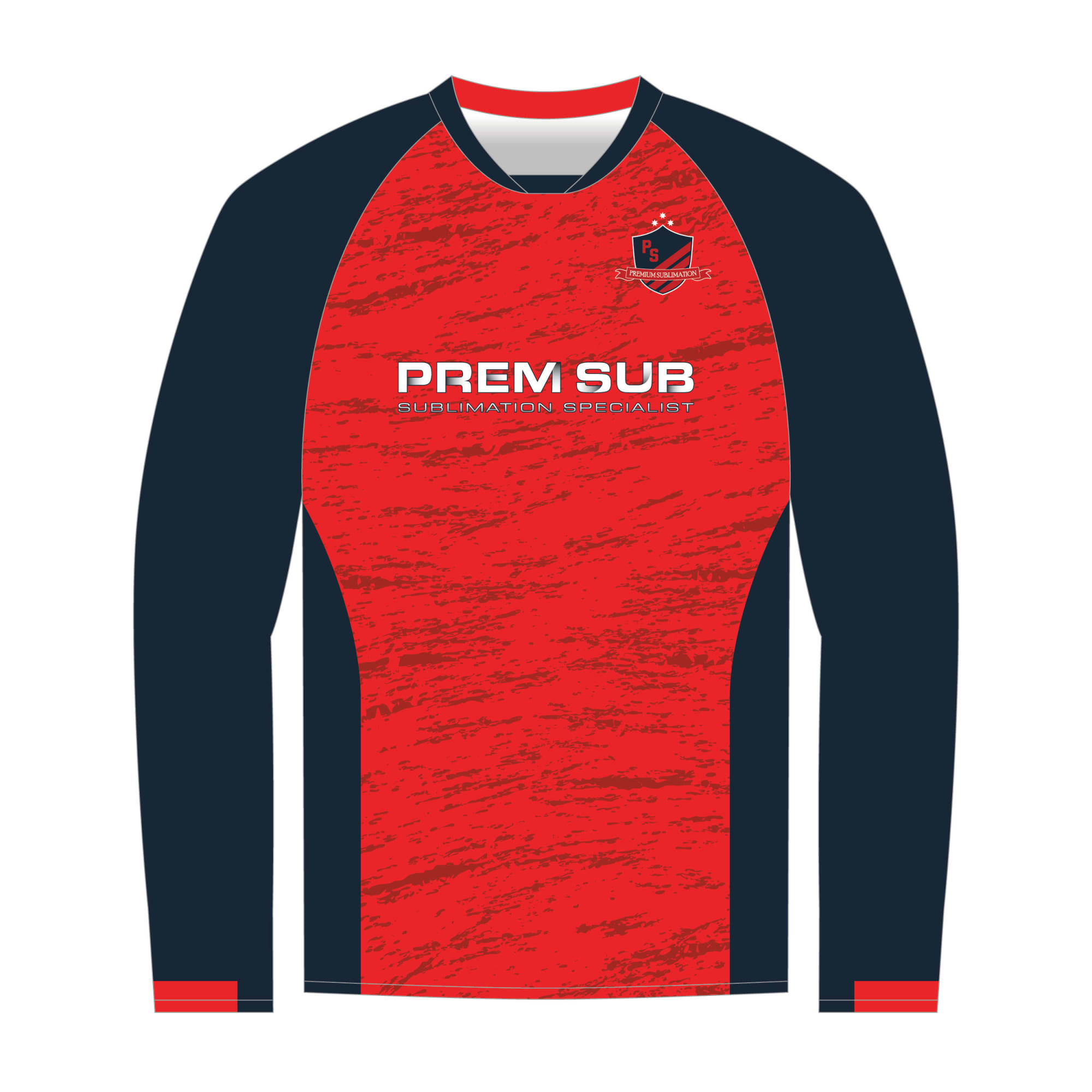 Football Jersey Long Sleeve Raglan Premier Playing Top