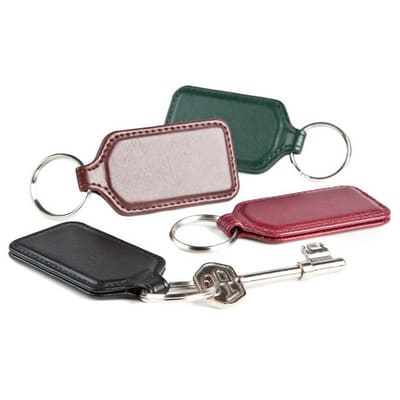 Vivid Rectangular Key Ring