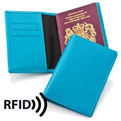 Vivid Passport Wallet with RFID Protection