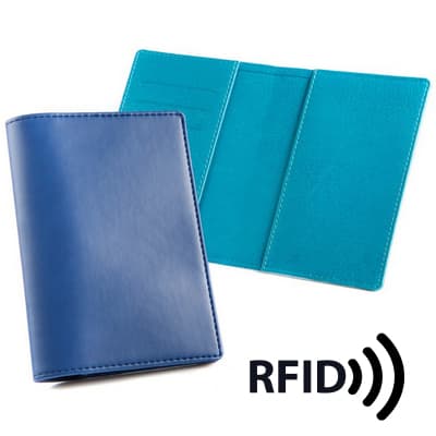Vivid Deluxe Passport Wallet with RFID Protection