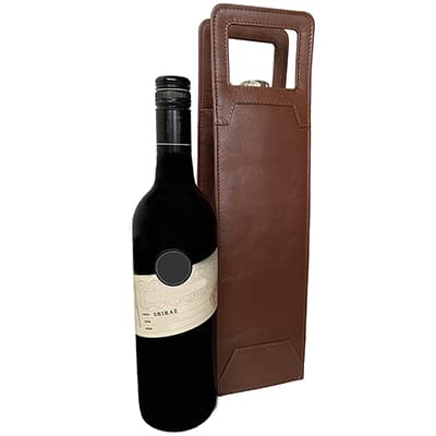 Cuero Premium Leather Wine Carrier