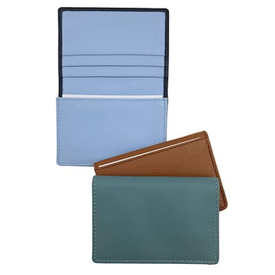 Cuero Premium Leather Card Holder with Credit Card Section (Express Offshore)
