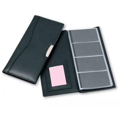 Executive Leather Card File (96 Card)