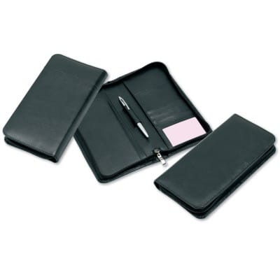 Executive Leather Zip Travel Wallet (Express Offshore)