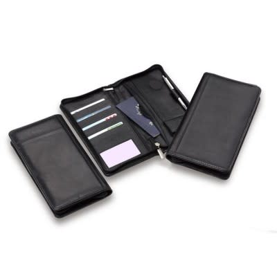 Premium Leather Zip Travel Wallet (Express Offshore)