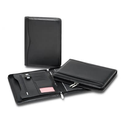 Premium Leather Zip Compendium (Express Offshore)