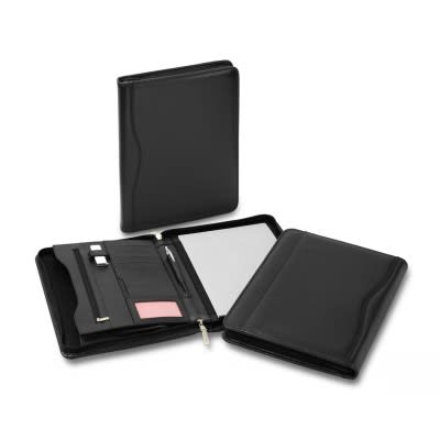 Cuero Superior Leather Zip Compendium (Express Offshore)