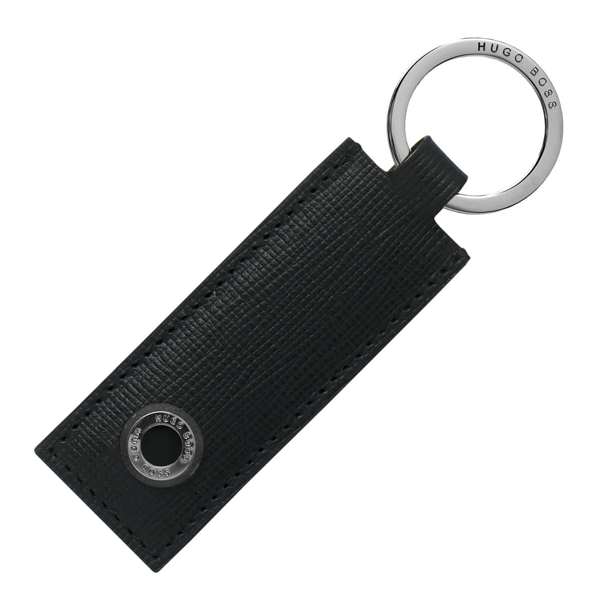 Hugo Boss Tradition Keyring   Black