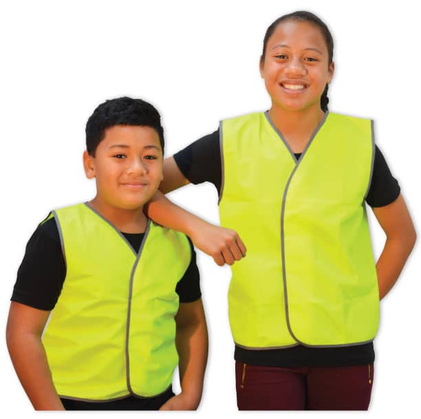 Kids Hi Viz Safety Vest Yellow