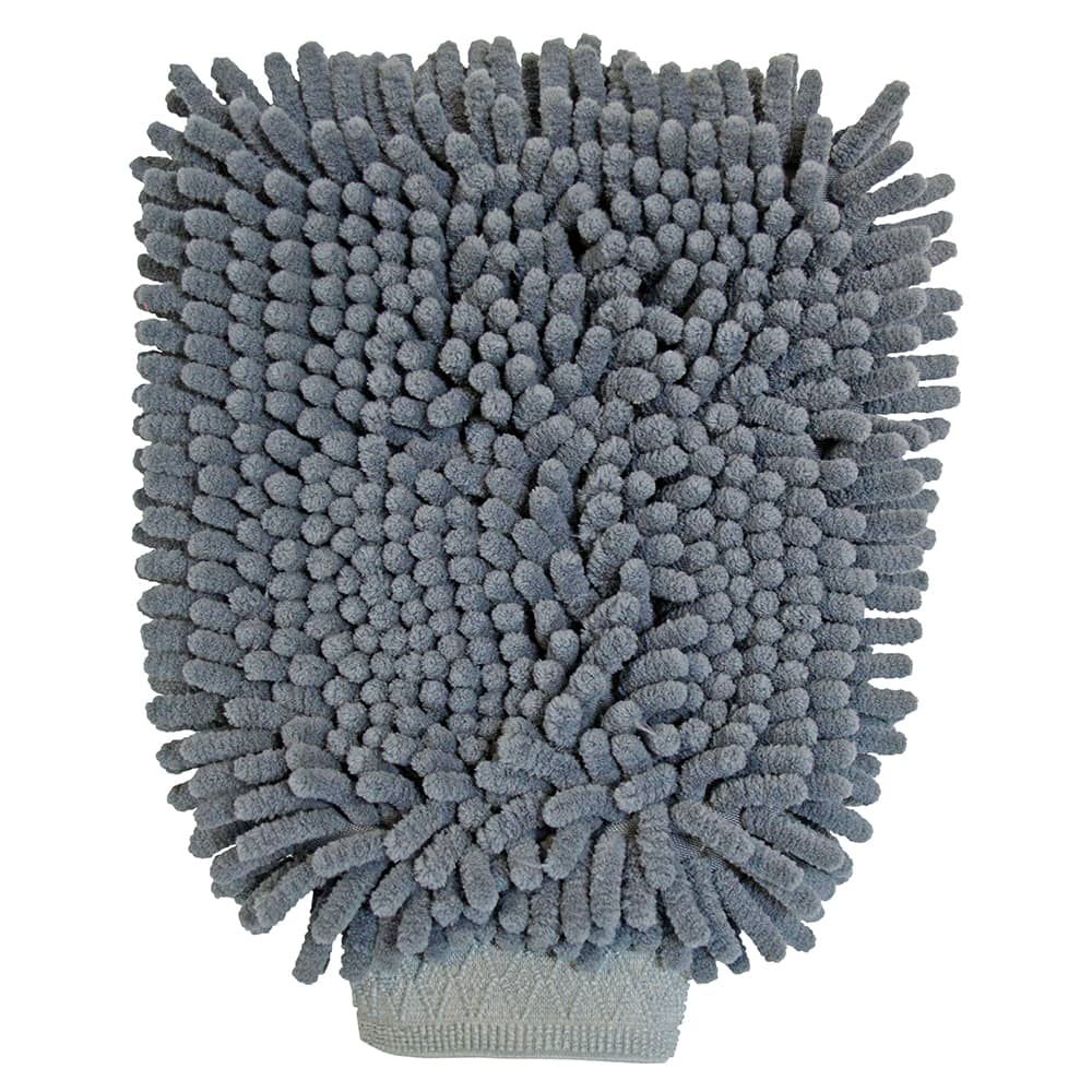 Microfibre Cleaning Mitt   Light Grey