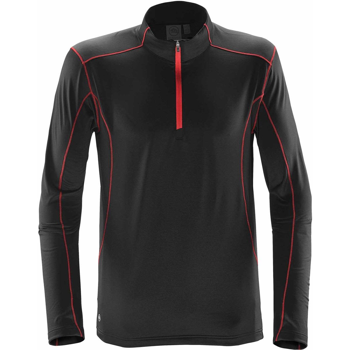 Mens Pulse Fleece Pullover Navy/Carbon 2 Xl