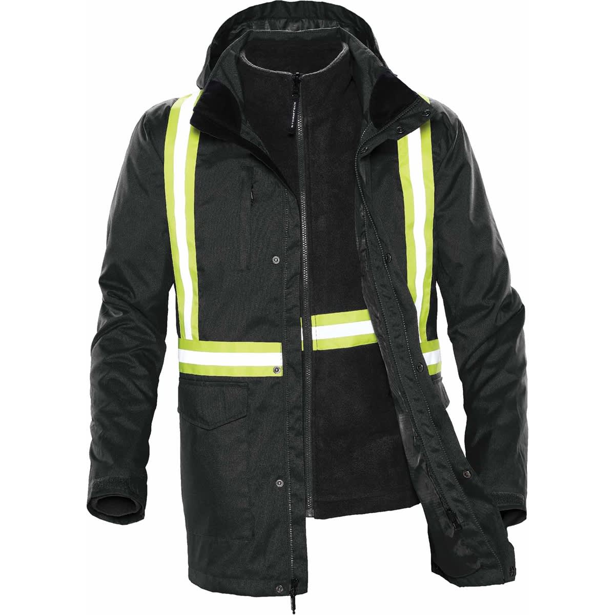 Unisex Vortex Hd 3 In 1 Reflective System Parka
