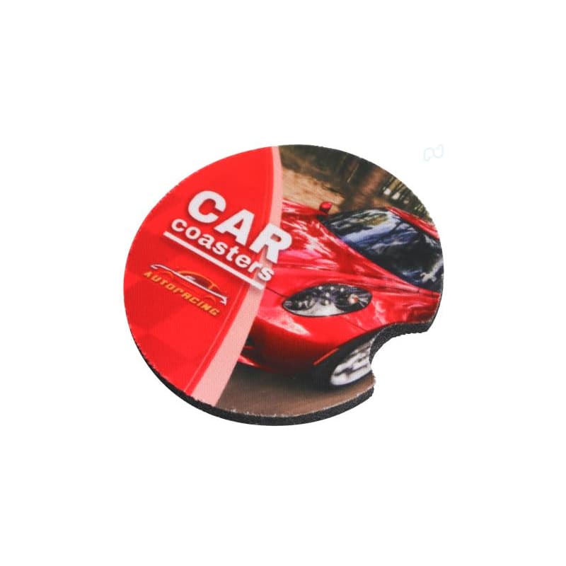 Full Colour Neoprene Car Coasters | NCCS