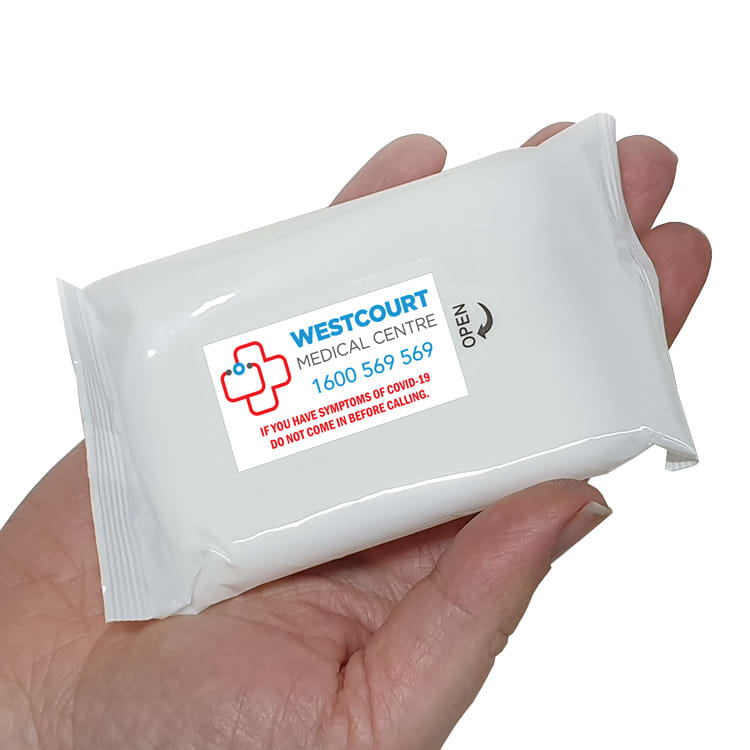 Alcohol Wipes - White Pack
