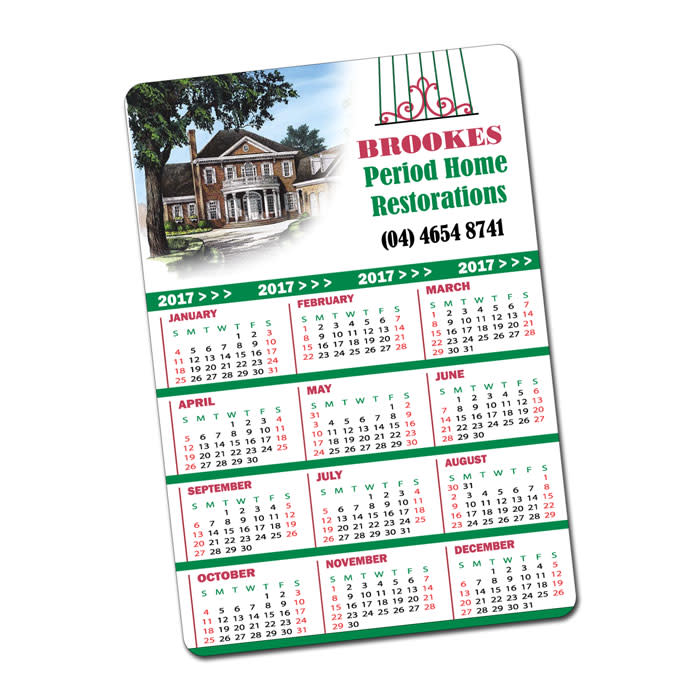 Magnetic Calendar 148 x 213mm | CA4