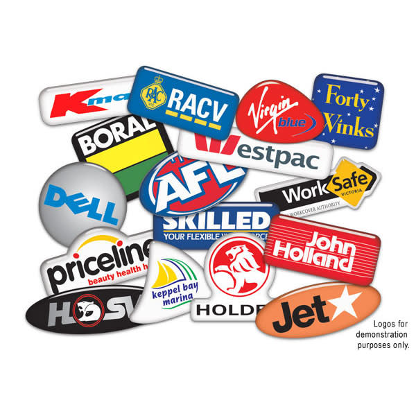 PromoDomes Dome Stickers - 30 x 12mm