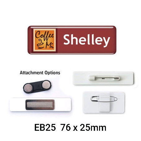 Epoxy Name Badges | EB