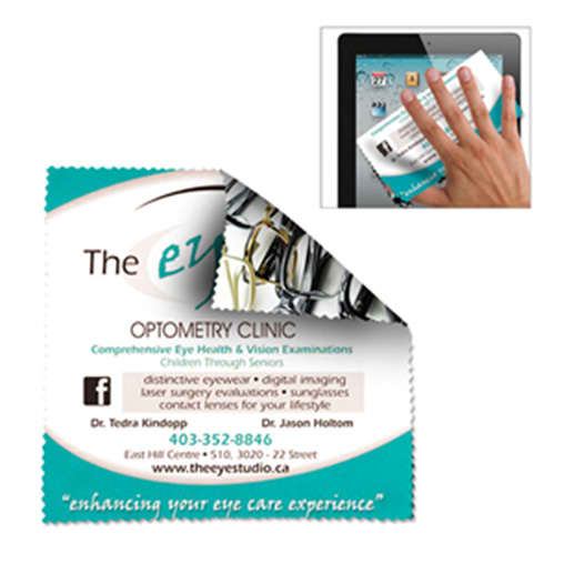 Microfibre Lens Cloth - Full Colour 2 Sided Print