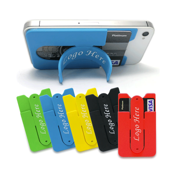 Silicone Mobile Pocket With Stand | SMSP